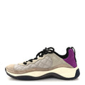 Mesh Suede Calfskin CC Sneakers 39.5 Light Beige Purple Beige