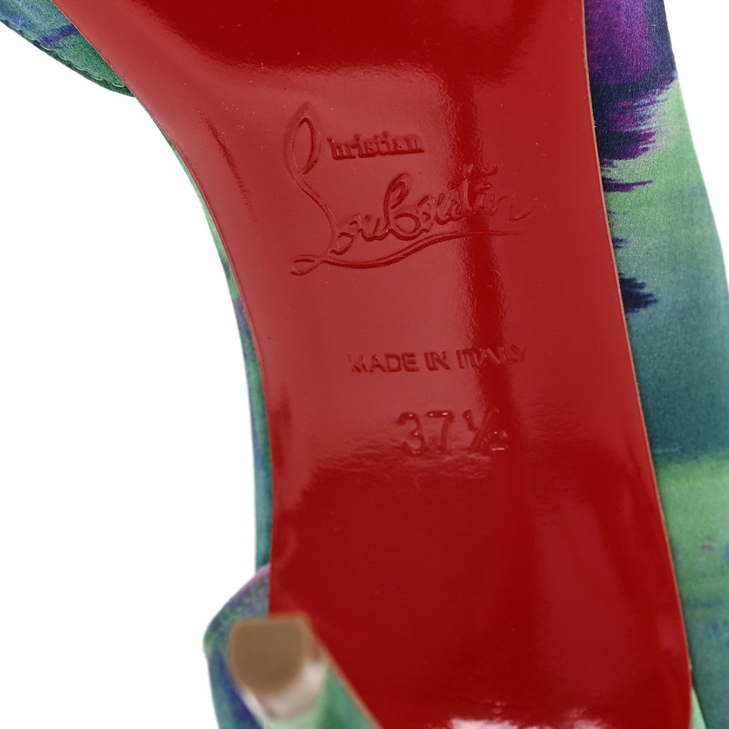 Satin Melancholia Iriza 100 Pumps 37.5 Multicolor