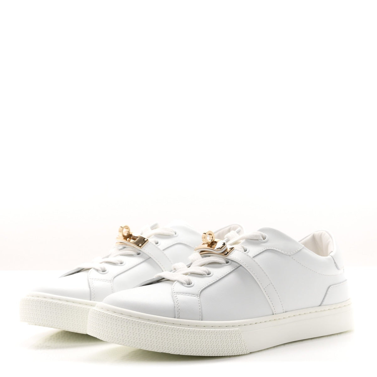 Calfskin Day Sneakers 38 White