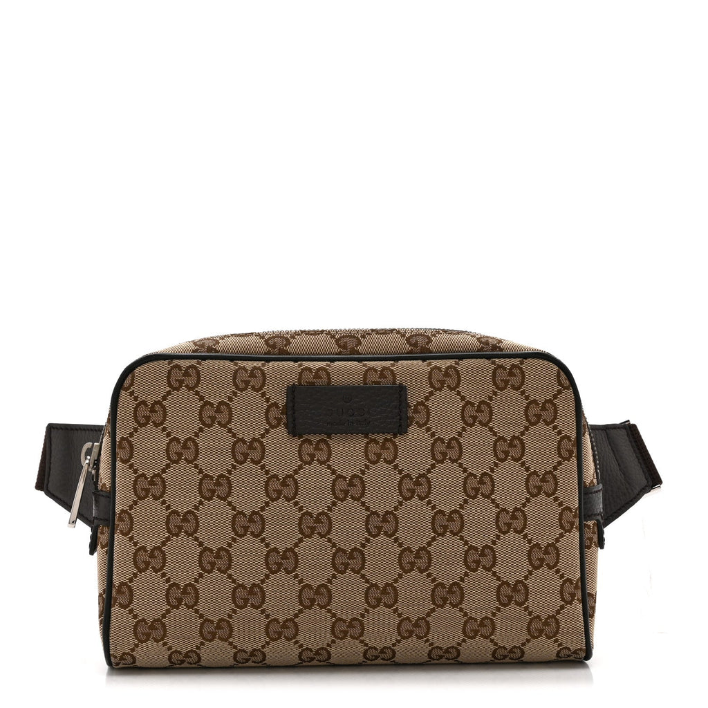 Monogram Belt Bag Dark Brown