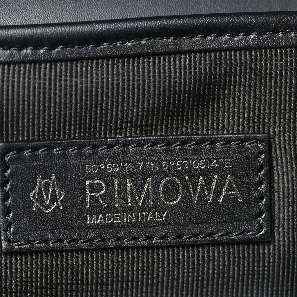 Canvas Calfskin Never Still Small Backpack Black