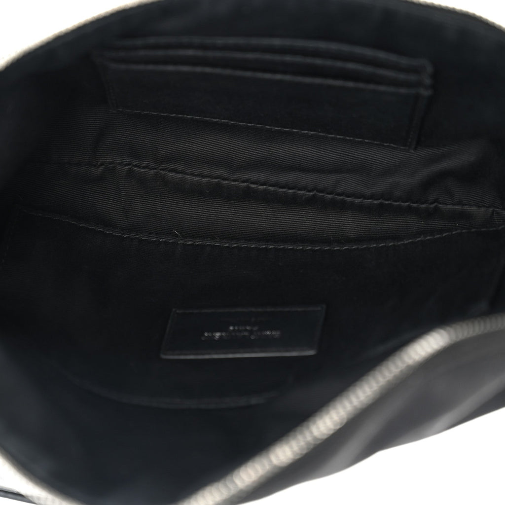 Canvas Monogram Belt Bag Black