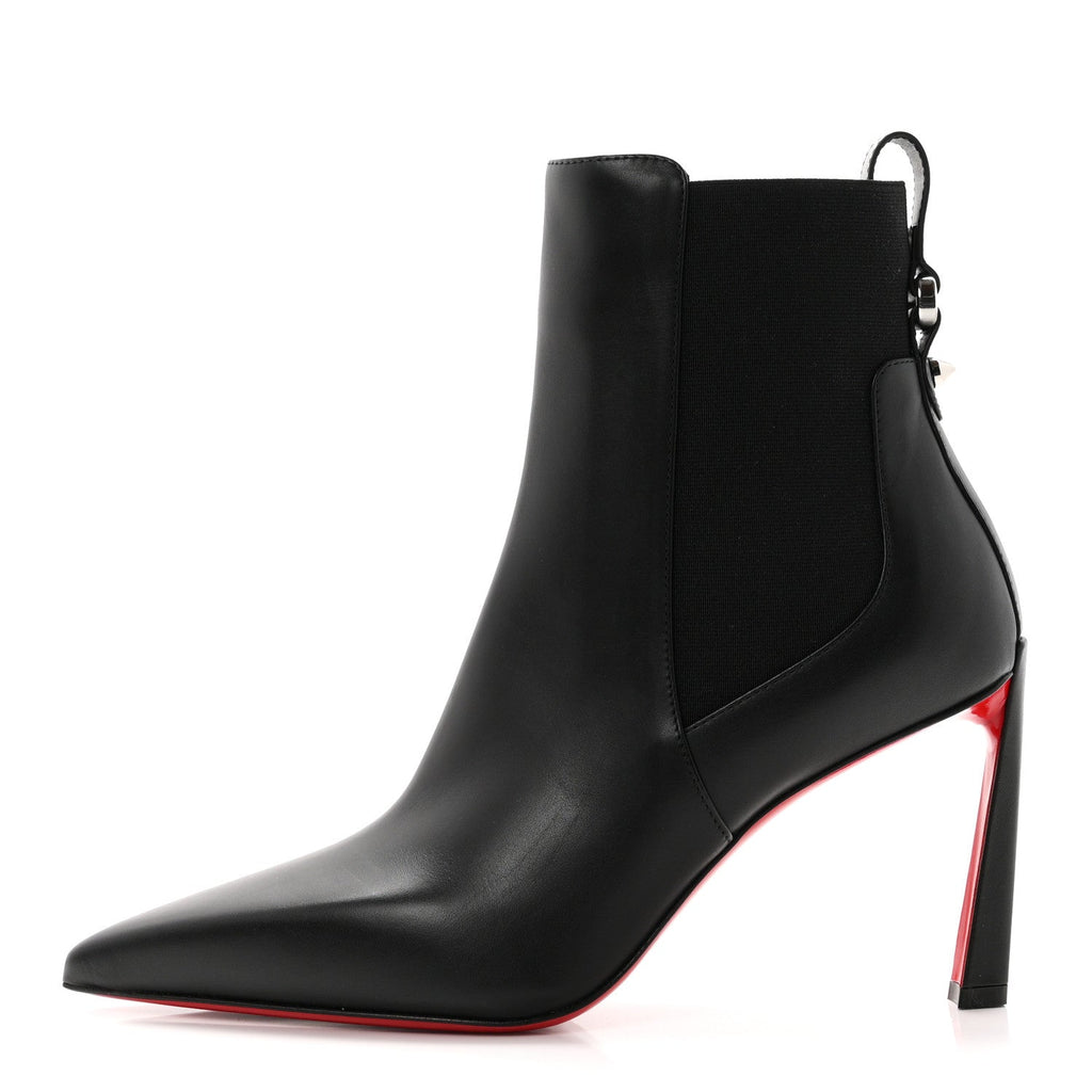 Calfskin Condodo 85 Ankle Boots 39 Black