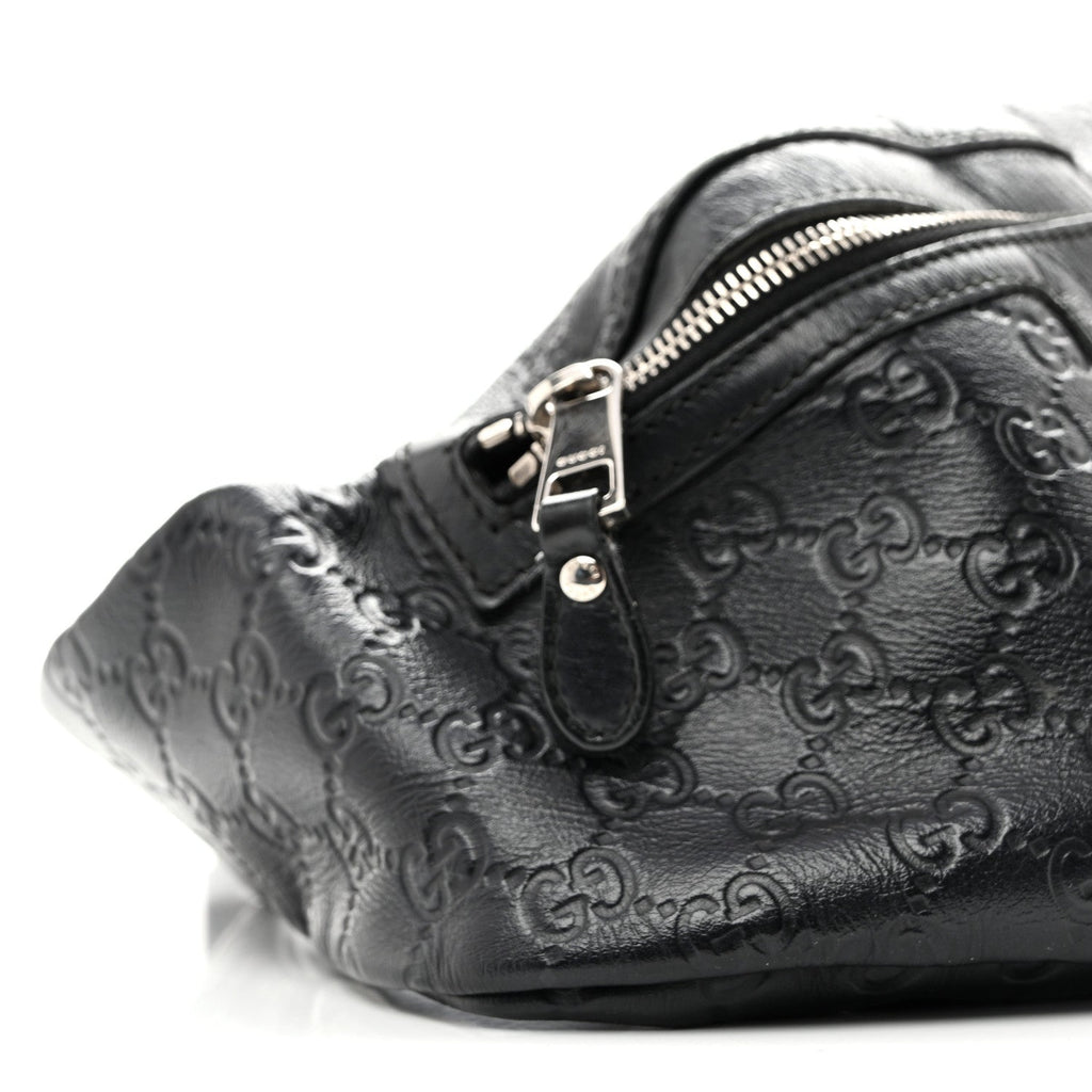 Guccissima Web Belt Bag Black