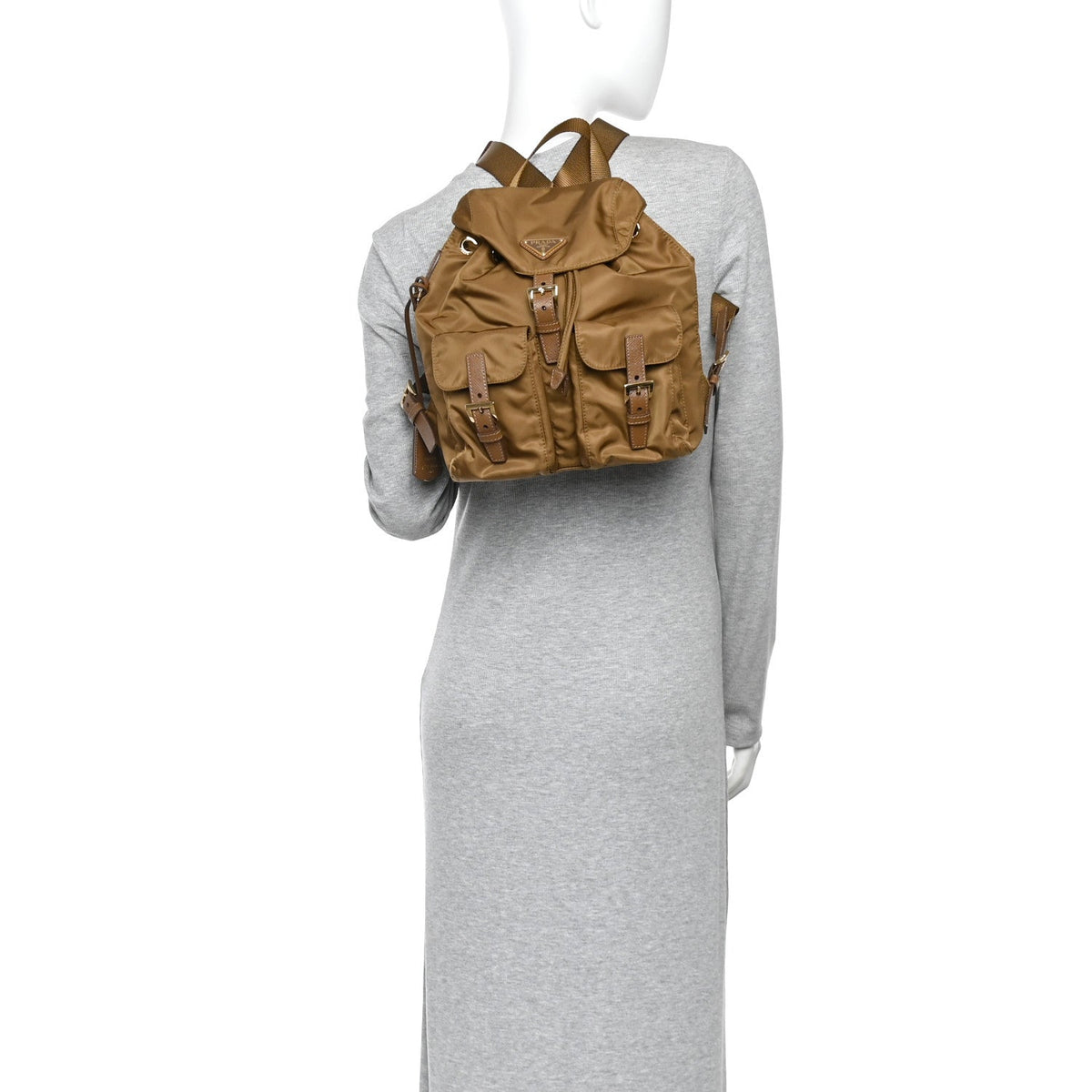 Tessuto Nylon Re-Edition 1978 Small Backpack Brandy