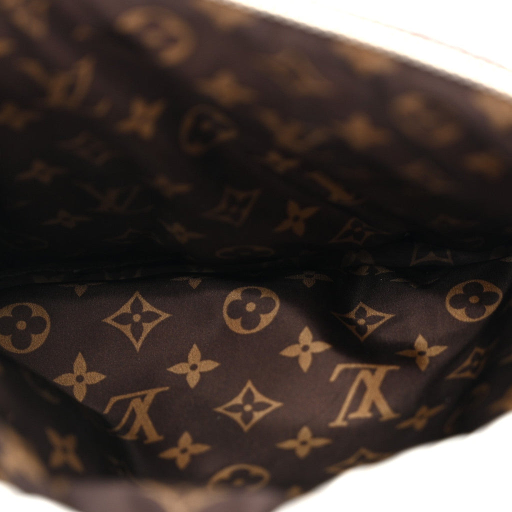Econyl Monogram Pillow Bumbag Silver