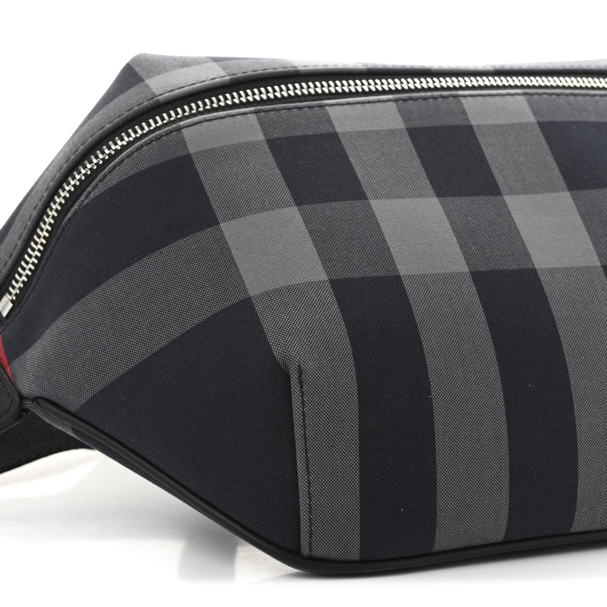 House Check Sonny Bum Bag Navy Grey