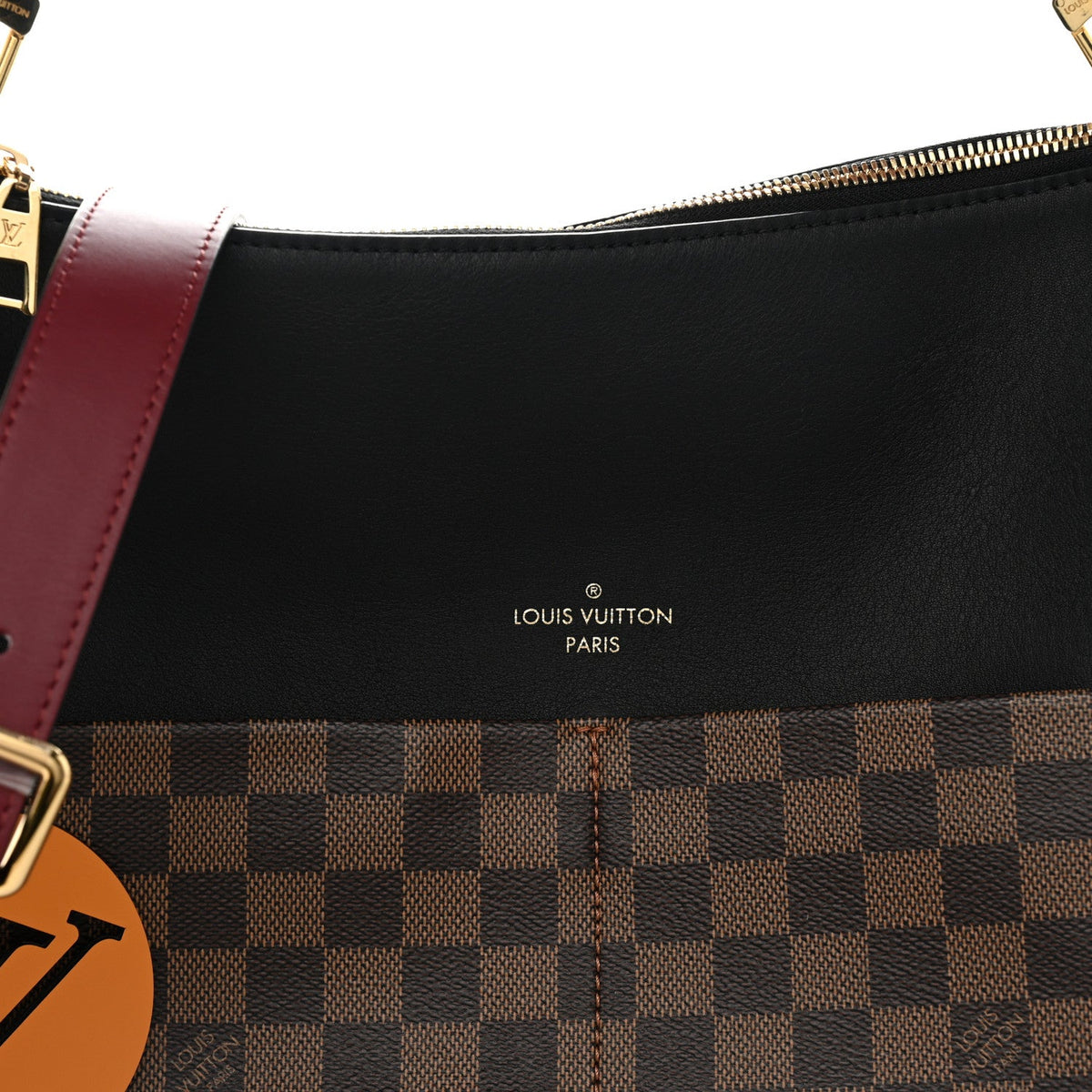 Damier Ebene Calfskin Maida Black