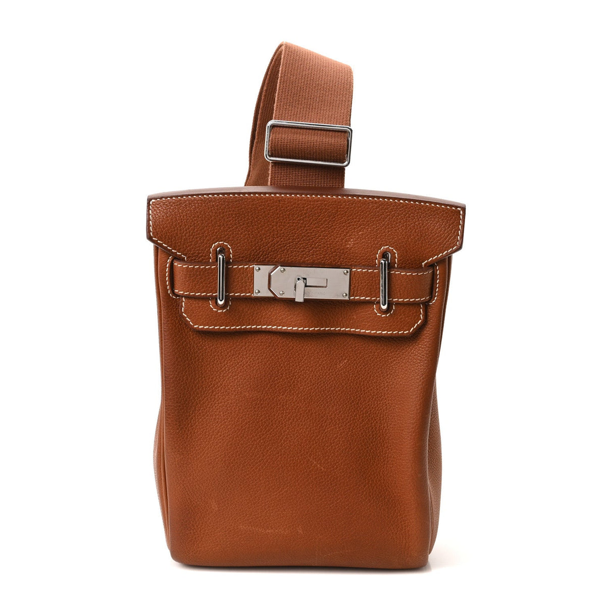 Natural Barenia Faubourg Hac A Dos PM Backpack Fauve