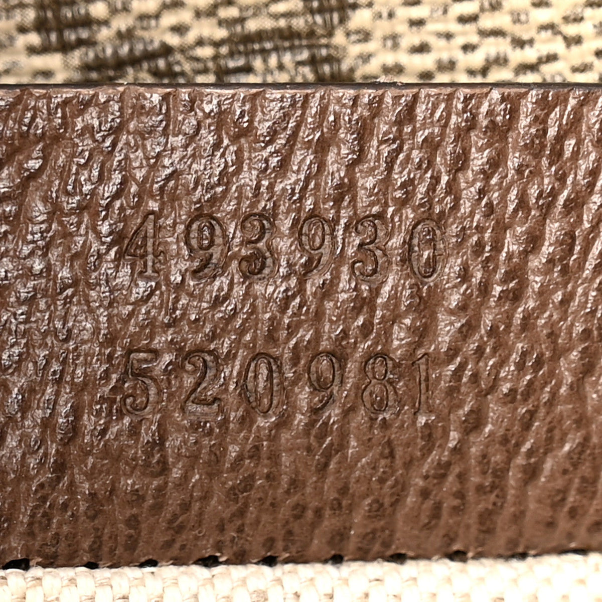 GG Supreme Monogram Neo Vintage Web Belt Bag Brown