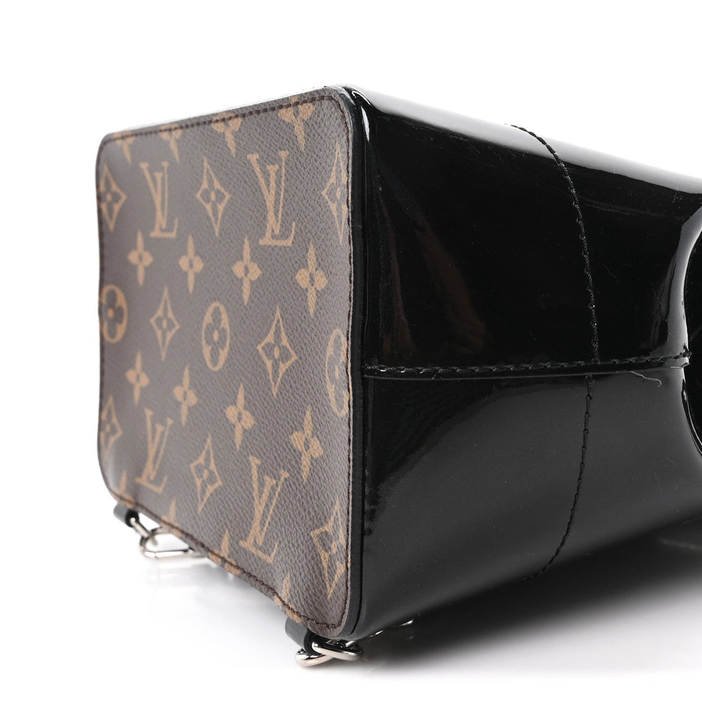 Patent Monogram Hot Springs Backpack Black