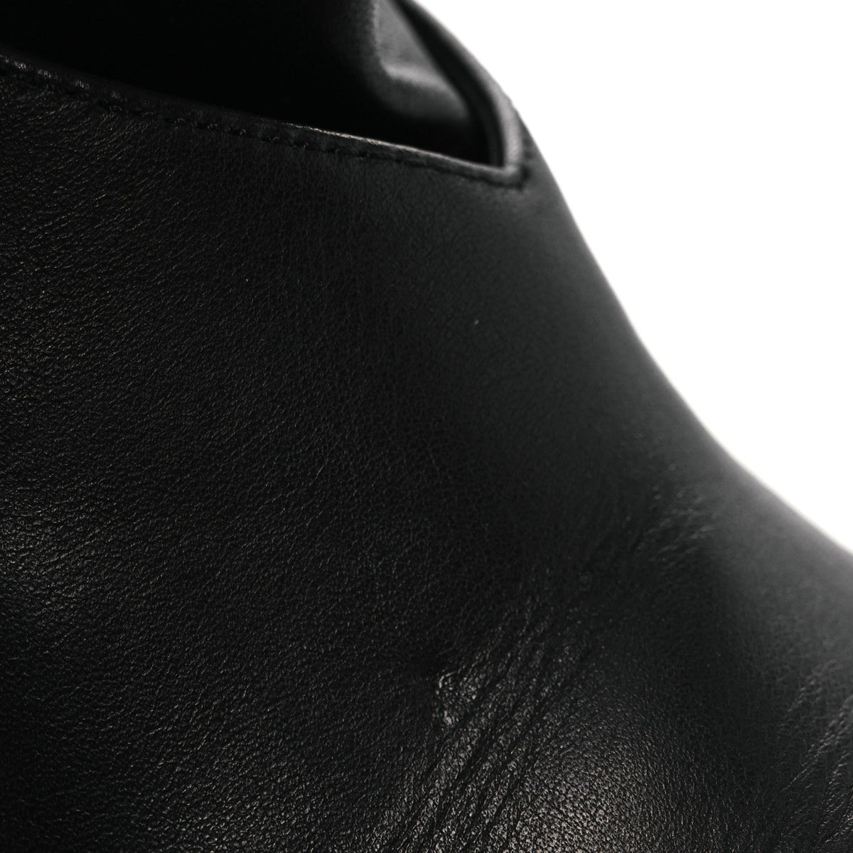 Nappa Calfskin Cacia 85 Ankle Boots 38 Black