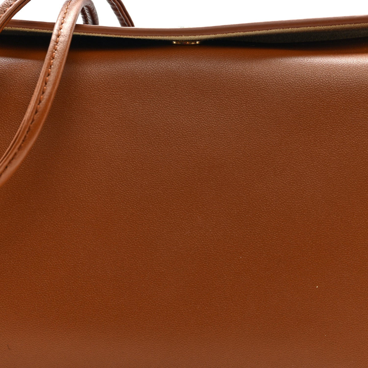 Smooth Lambskin Trio Crossbody Flap Bag Soft Tan