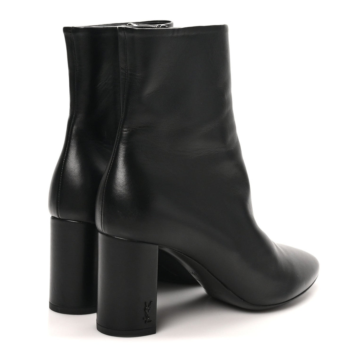 Nappa Vendome Loulou Ankle Zip Boot 39.5 Black