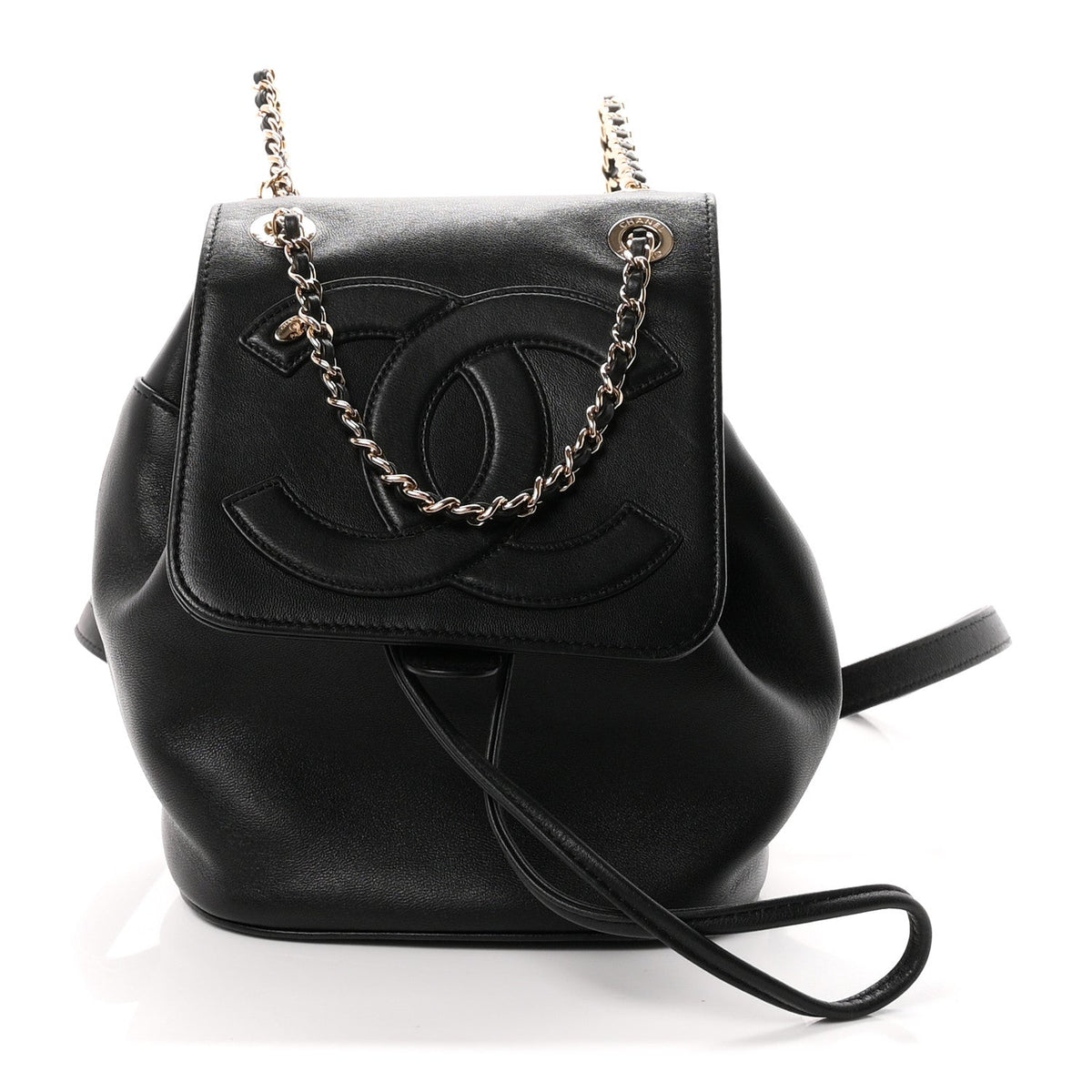 Lambskin CC Mania Backpack Black
