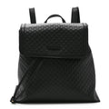 Microguccissima Drawstring Backpack Black