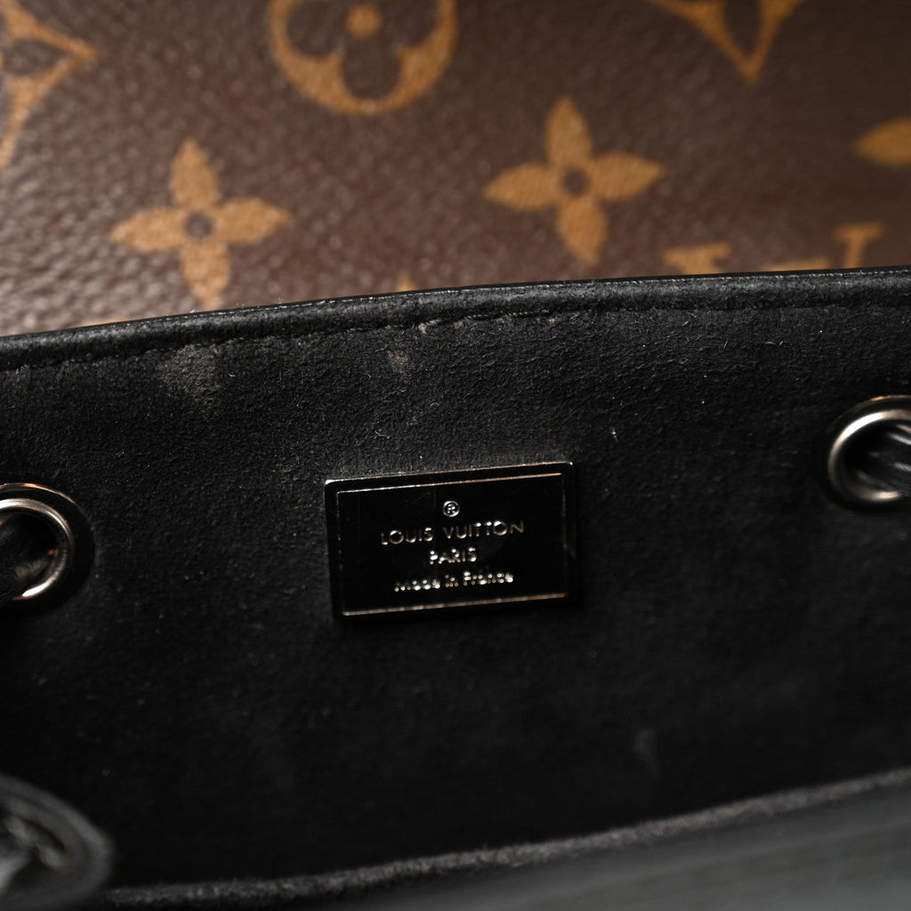Patent Monogram Hot Springs Backpack Black
