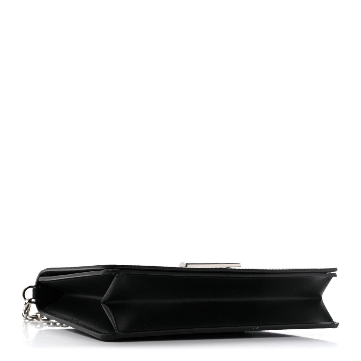 Epi Twist Belt Chain Wallet Black