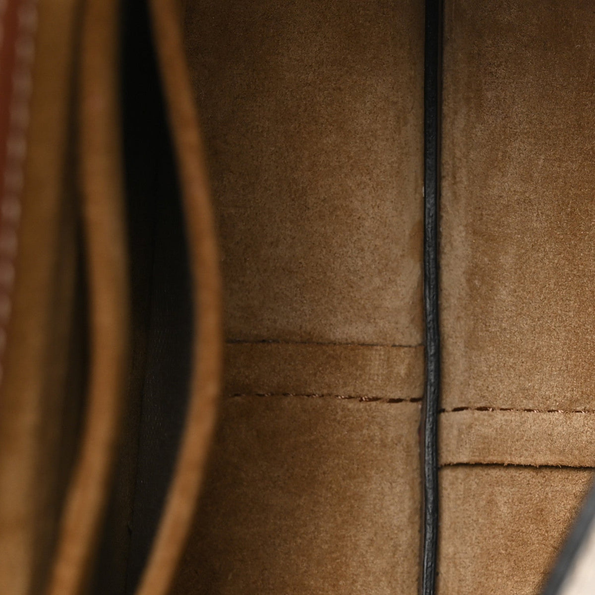 Calfskin Mini Gate Dual Bag Amber Light Grey Rust