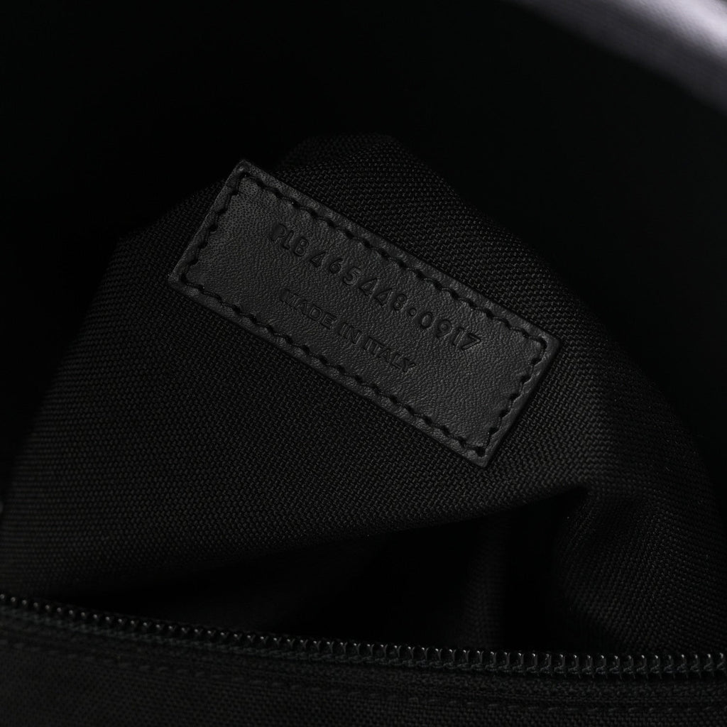 Canvas Logo City Backpack Black