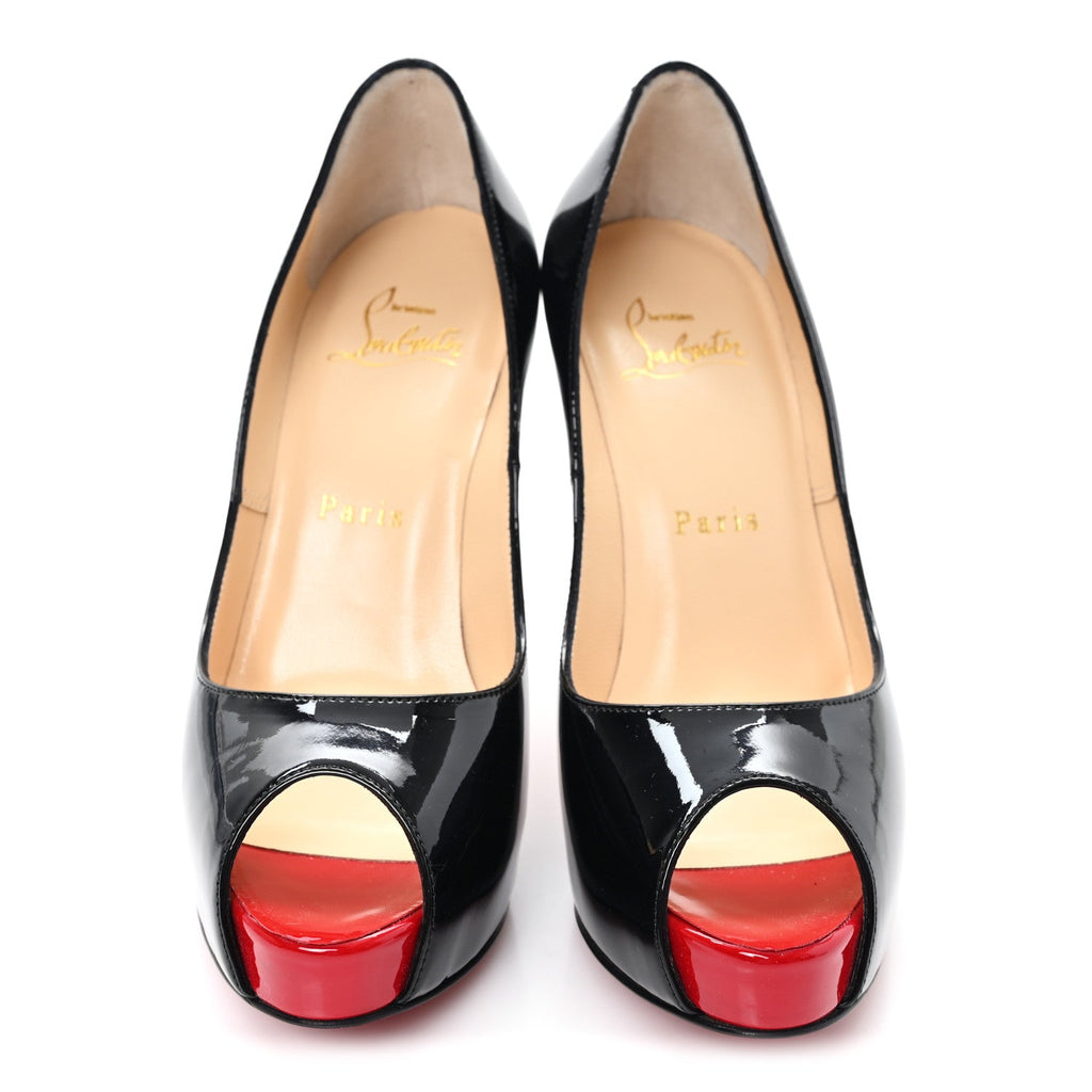 Patent New Very Prive 120mm Pumps 35.5 Black