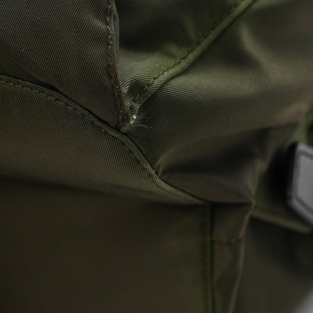 Nylon Vela Medium Backpack Mimetico