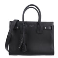Grained Calfskin Baby Sac De Jour Souple Black