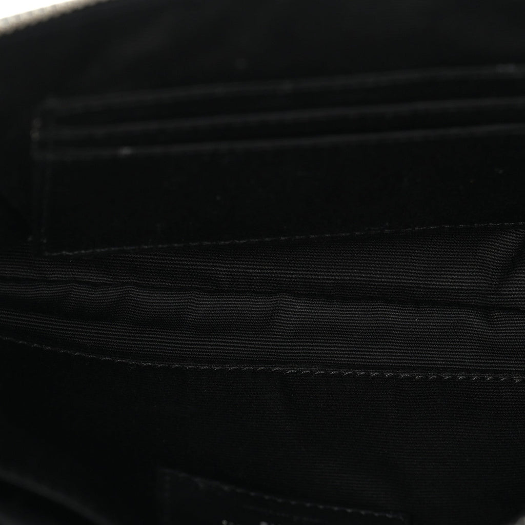 Lambskin Monogram Belt Bag Black