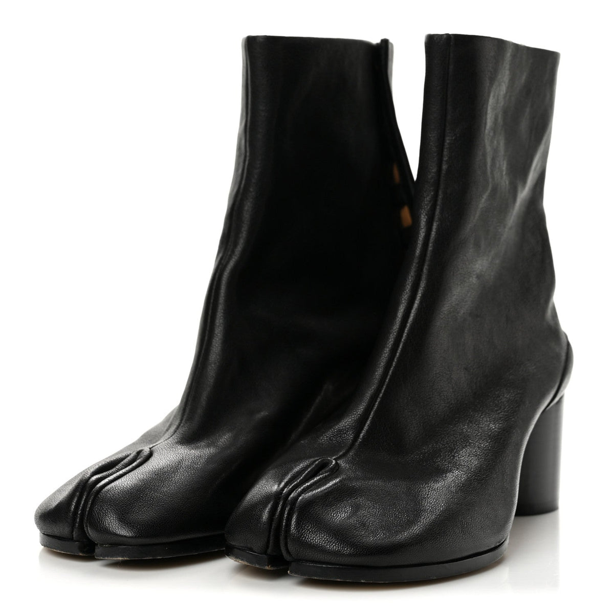 Nappa Tabi 60mm Ankle Boots 37 Black