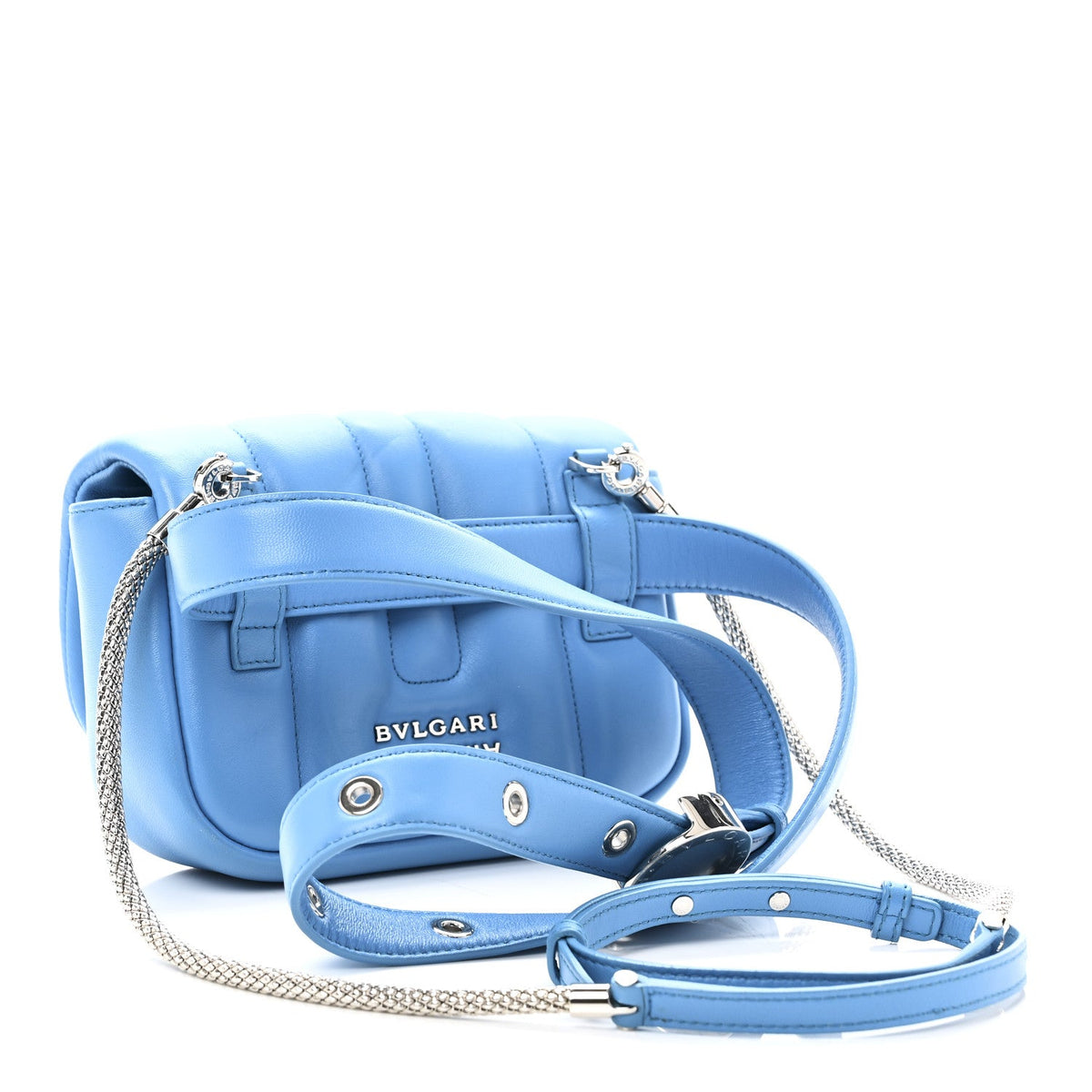 X AMBUSH Nappa Serpenti Crossbody Bag Blue