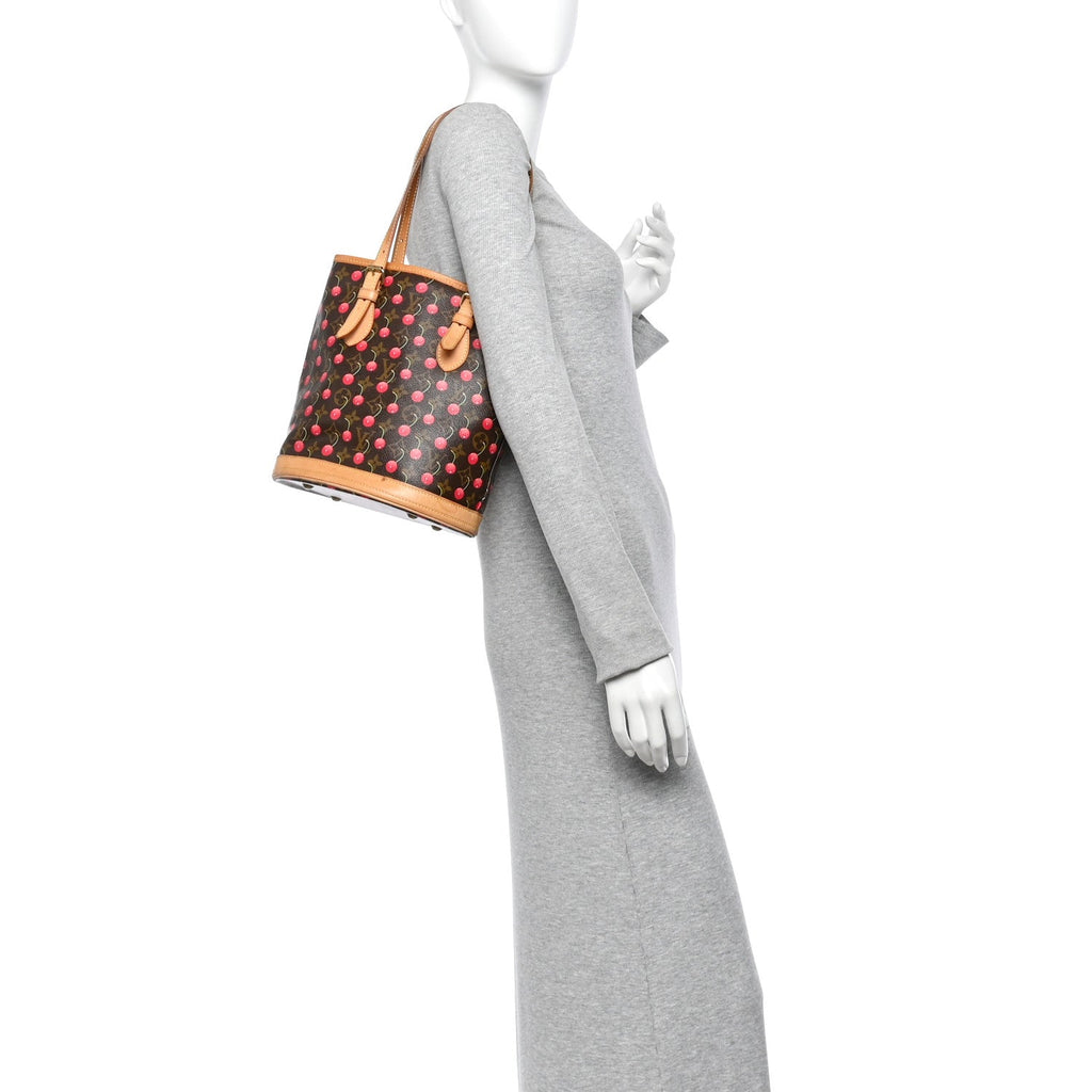 Monogram Cerises Bucket Bag