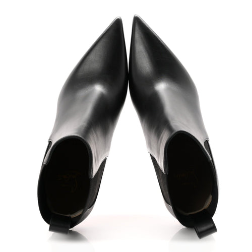 Calfskin Condodo 85 Ankle Boots 39 Black