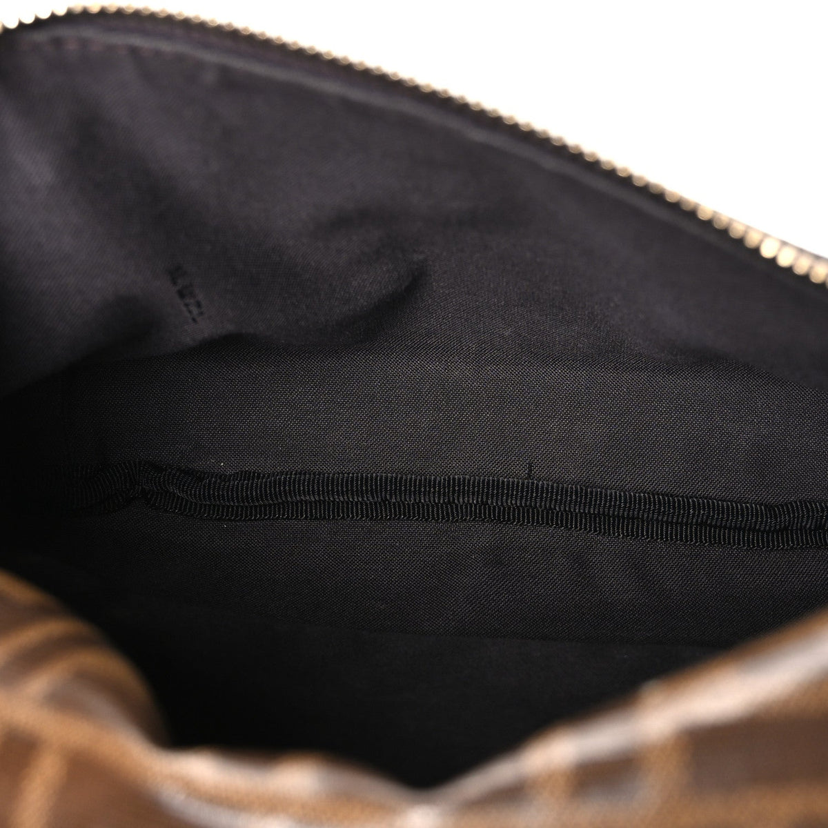 X FILA Glazed Fabric Vitello Century FF 1974 Mania Belt Bag Mogano Panna Blueberry