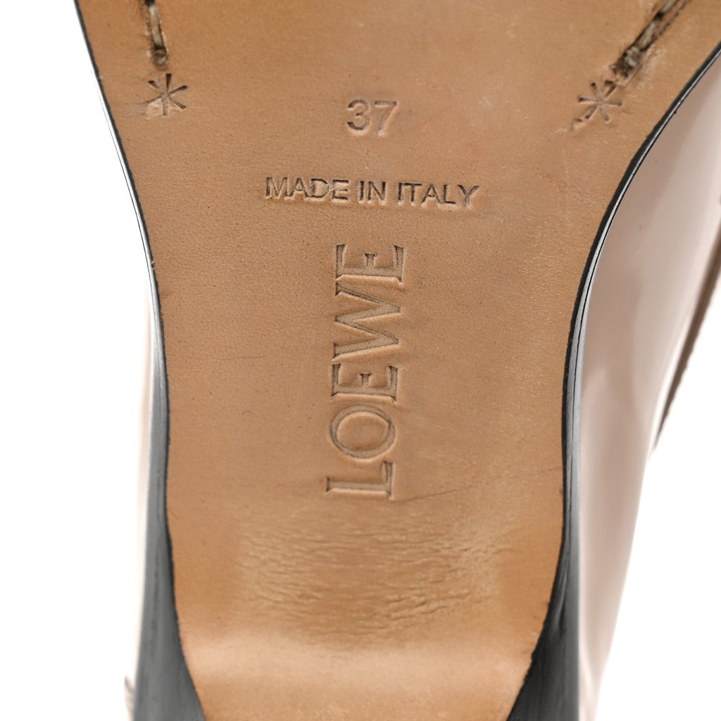 Brushed Calfskin Campo 45mm Loafers 37 Light Pink