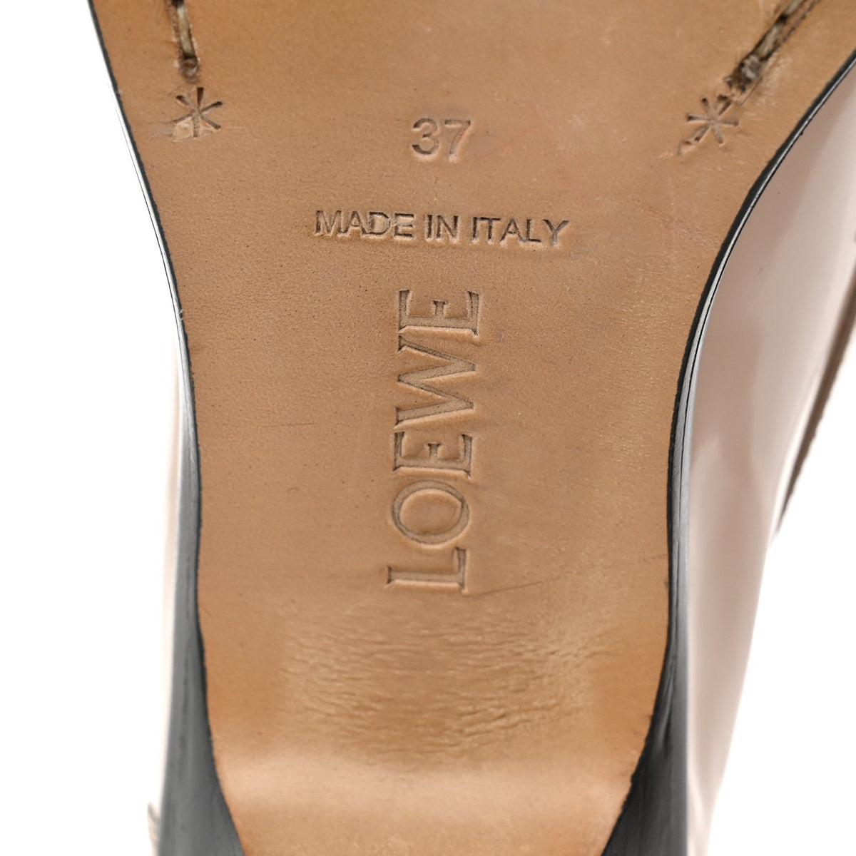 Brushed Calfskin Campo 45mm Loafers 37 Light Pink