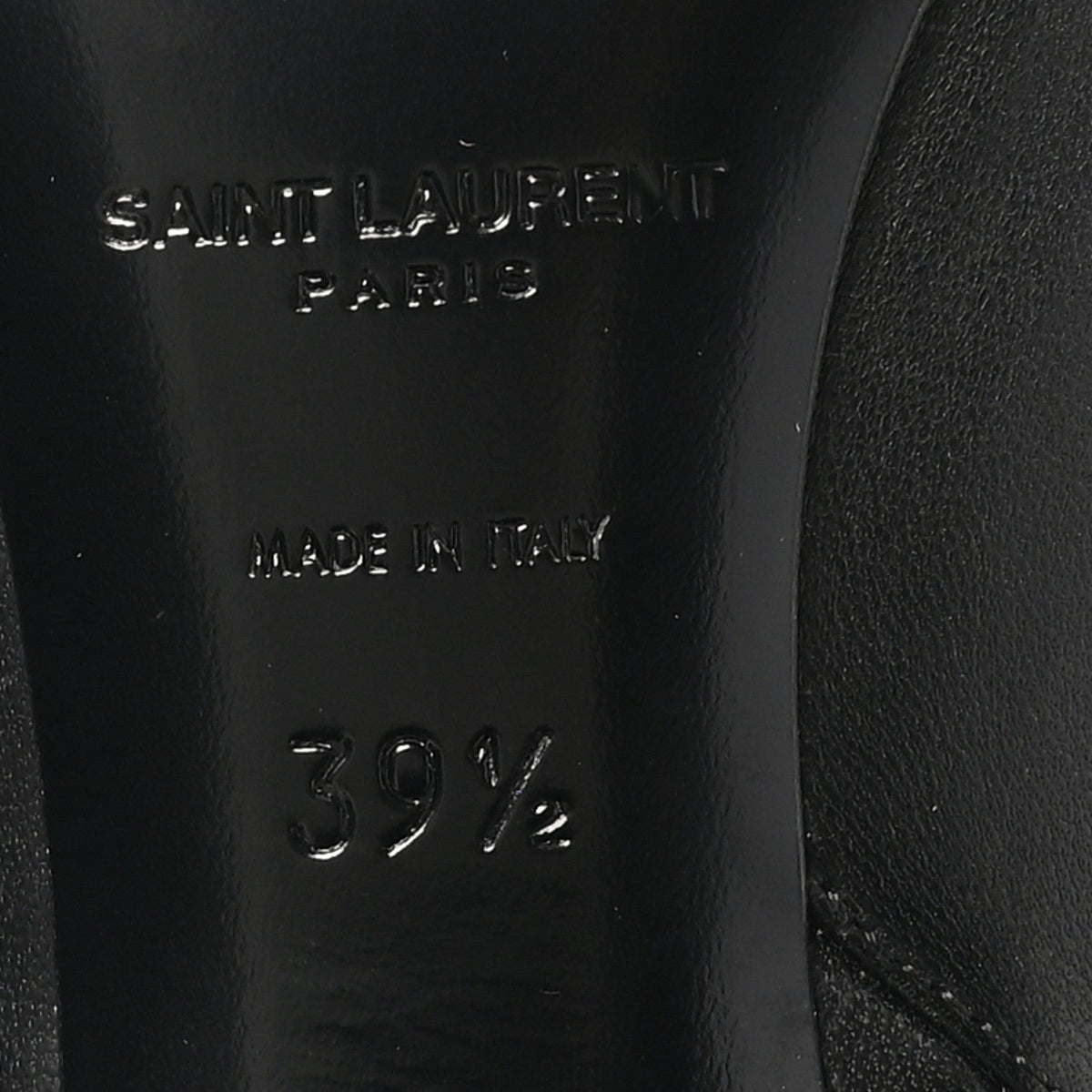 Nappa Vendome Loulou Ankle Zip Boot 39.5 Black