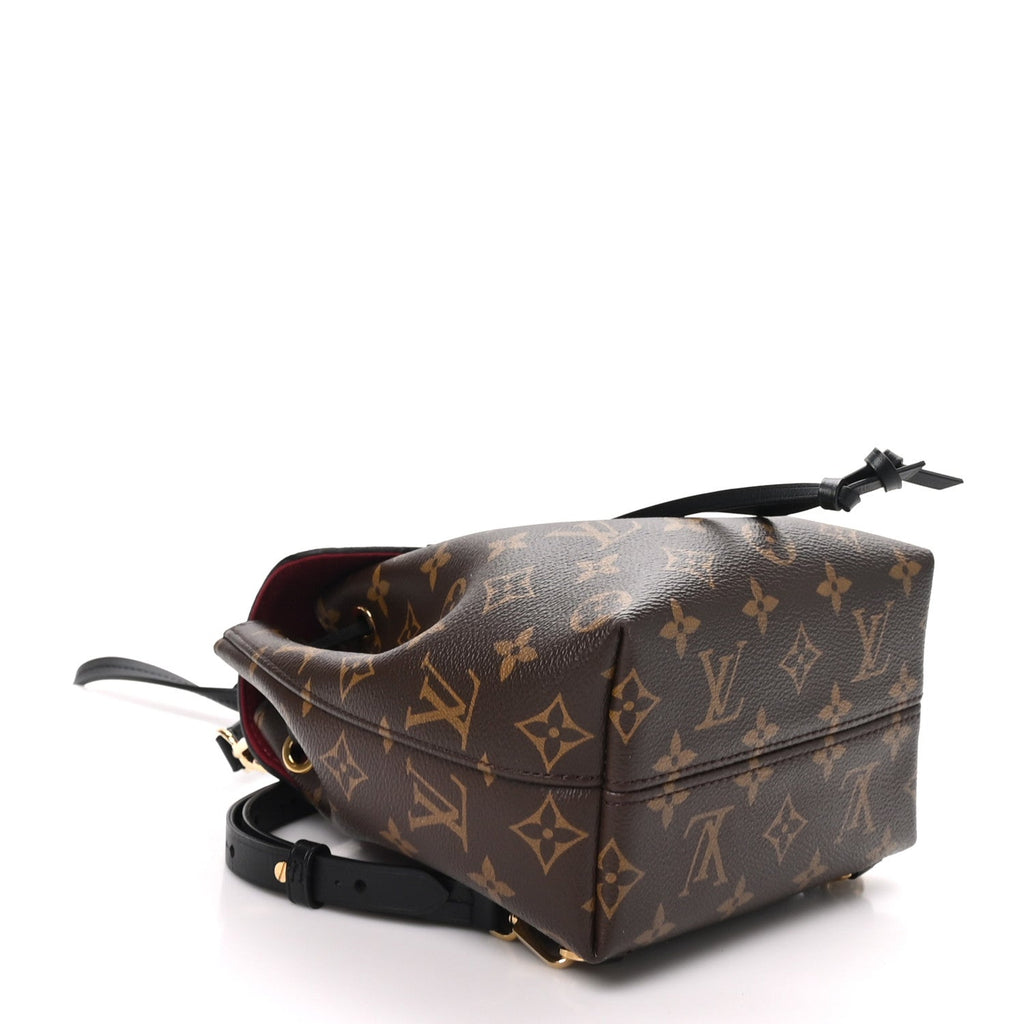 Monogram BB Montsouris NM Backpack Black