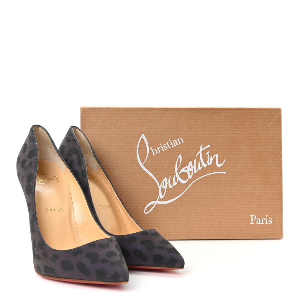 Nylon Reflex Leopard Pigalle Follies 100 Pumps 36 Multi