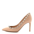 Nappa Rockstud 100mm Pumps 35 Poudre
