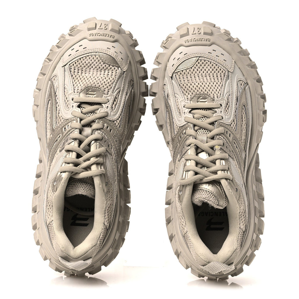 Rubber Mesh Monocolor Womens Defender Sneakers 37 Monocolor Beige