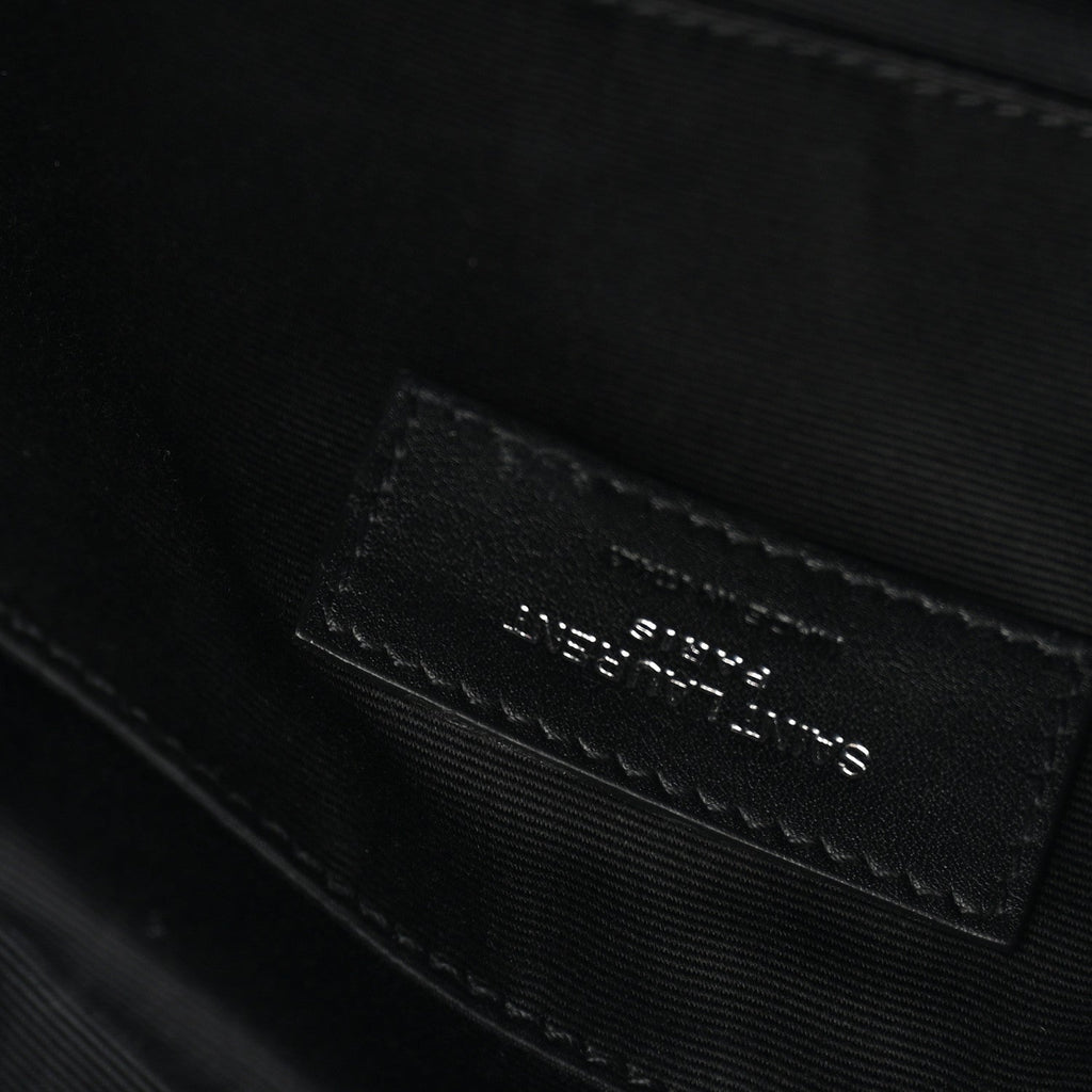Lambskin Monogram Belt Bag Black