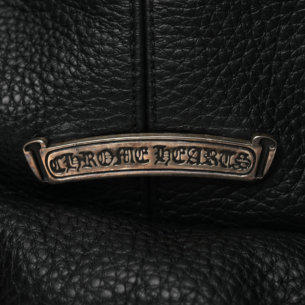 Grained Calfskin Mini Snat Pack Gunslinger Waist Bag Black
