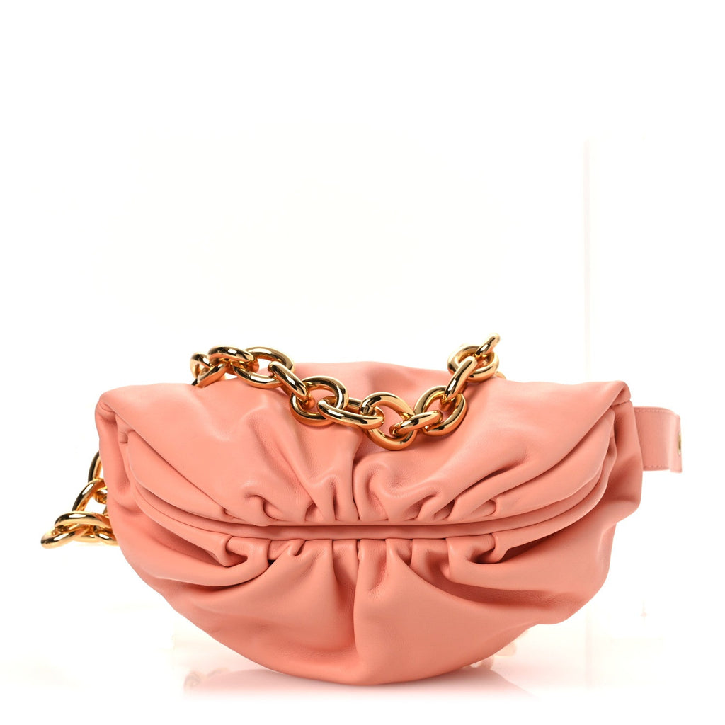 Nappa The Belt Chain Pouch Peachy