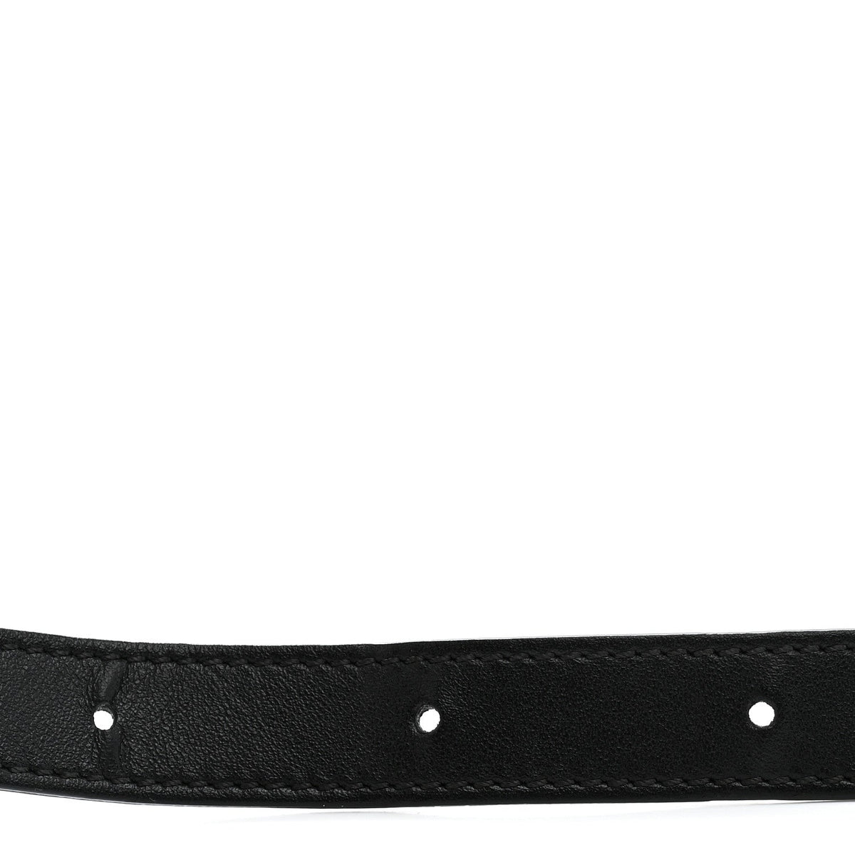 Calfskin Quilted Uniform Waist Belt Bag Black