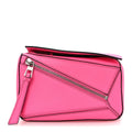 Calfskin Mini Puzzle Bumbag Neon Pink