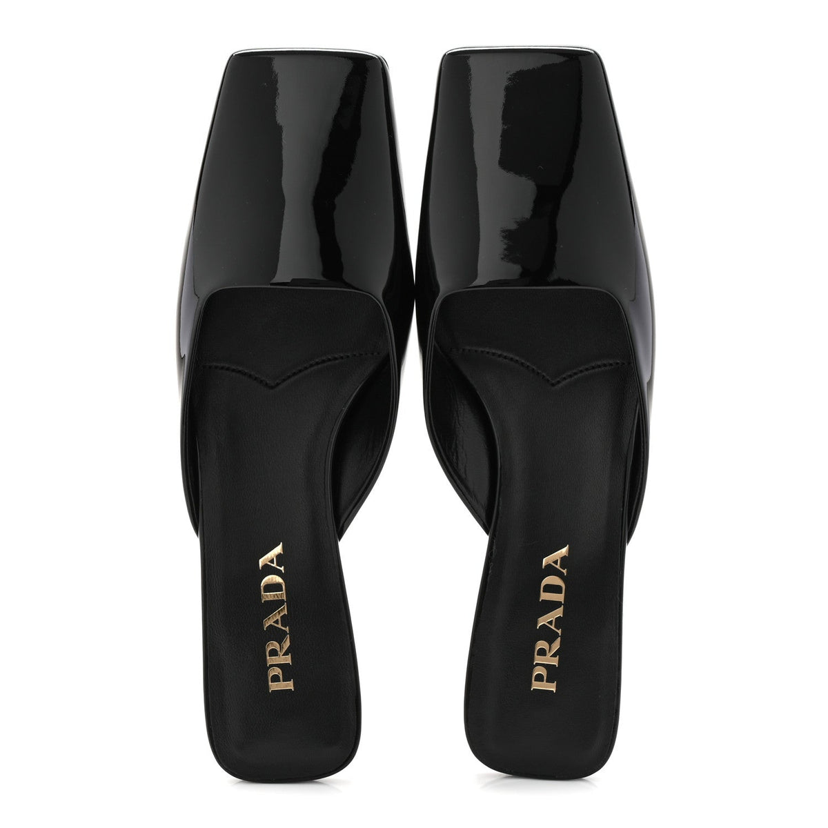 Patent Modellerie Mules 38 Black