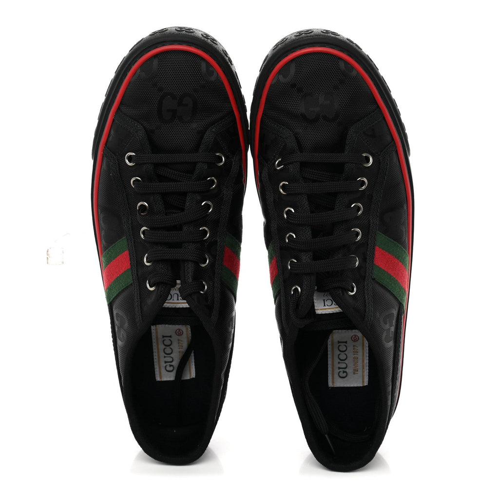 Econyl Nylon Web Monogram Off The Grid Mens 1977 Tennis Sneakers 10.5 Black