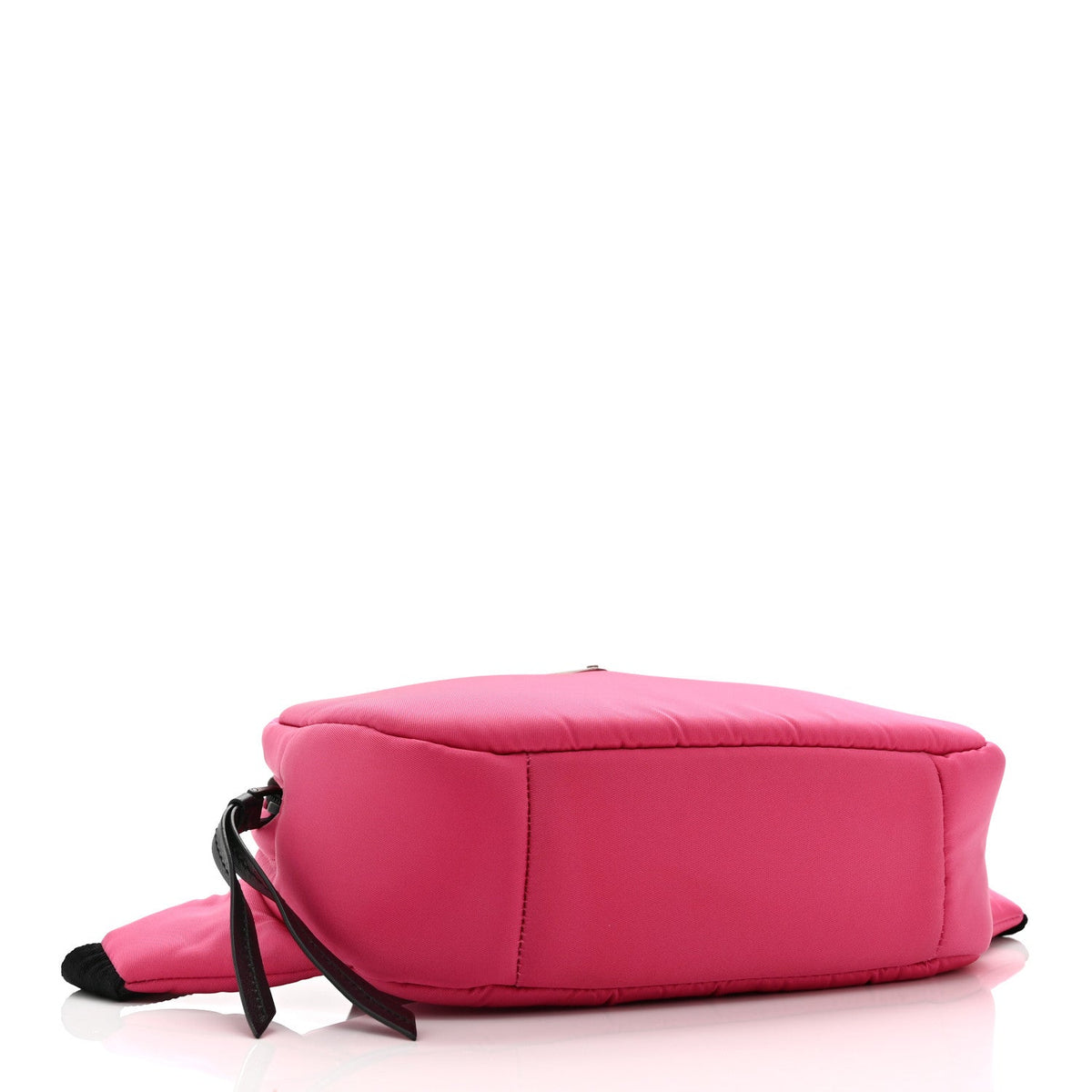 Tessuto Nylon Soft Padded Belt Bag Fuxia