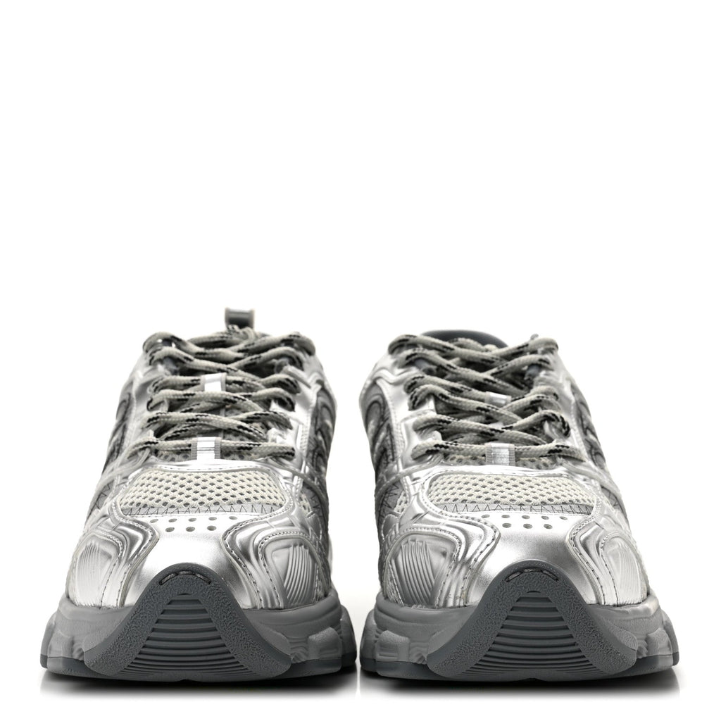 Technical Mesh Dior Chrono Sneakers 38.5 Silver