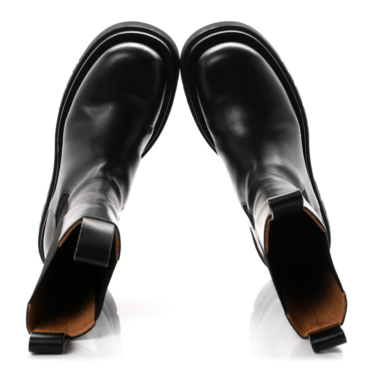 Calfskin The Lug Chelsea 55mm Boots 36 Black